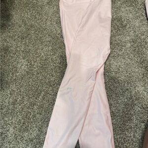 Light Pink Satin Pants